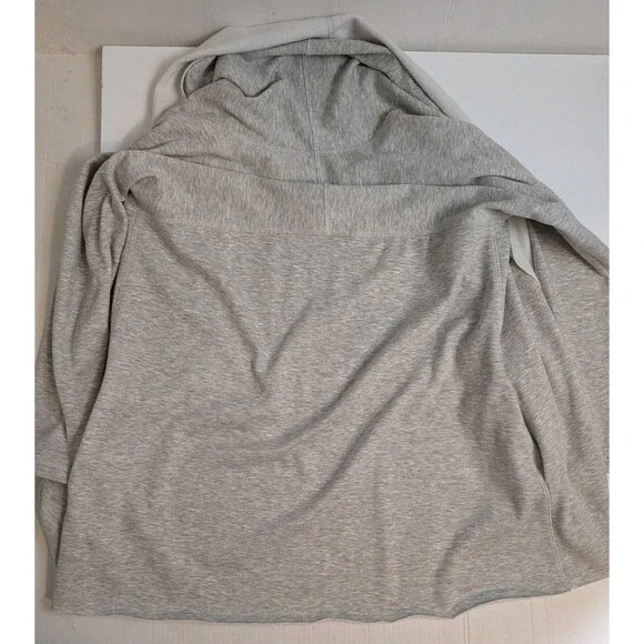 Anthropologie Drew Gray Heather Cardigan Size Medium Cozy Lightweight Sweater - Picture 4 of 4